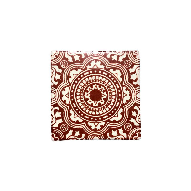 Azulejo 10.5cm Artesanal Talavera Liso 90pz #acls-53